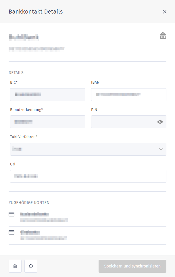 EINSEHEN UND AKTUALISIEREN DER MIT IHREM KONTO VERBUNDENEN visual data 6
